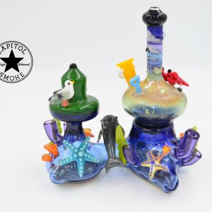 product glass pipe 00043984 02 | Aquatic Life Double Rig