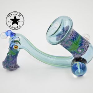 product glass pipe 00044028 03 | Dodo Sherlock w Opals by Burtoni Glass