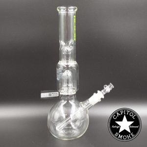 product glass pipe 000179775 03 | Roor Tech 4 Arm Tree Bubble Base Grn Label