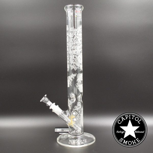 product glass pipe 000179904 01 | Roor r18st505-SB 18" ST Floral Sandblasted