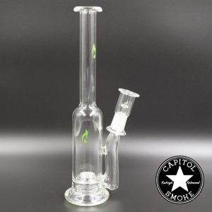 product glass pipe 00039857 yellow 03 | Hitman Glass 12" Green Showerhead Rig