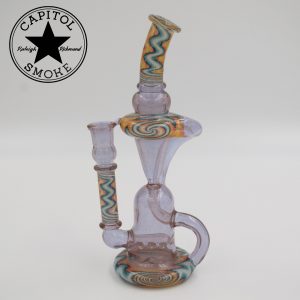 product glass pipe 00043564 01 | Shane Smith Crushed Opal Wig Wag Recycler