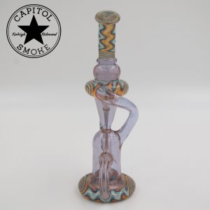 product glass pipe 00043564 02 | Shane Smith Crushed Opal Wig Wag Recycler