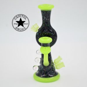 product glass pipe 00043694 00 | Andrew Warren Glass & Sherm Glass Collab w Crushed Opal