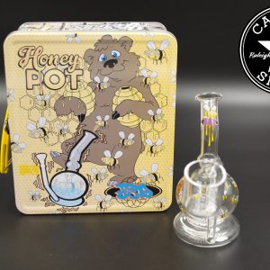product glass pipe 00043793 00 | JBD Honey Pot Rig w Lunch Box Case