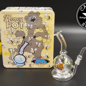 product glass pipe 00043793 01 | JBD Honey Pot Rig w Lunch Box Case