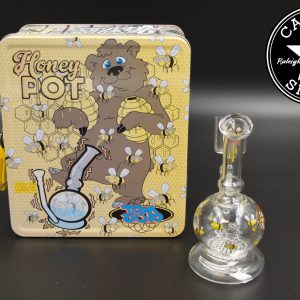 product glass pipe 00043793 02 | JBD Honey Pot Rig w Lunch Box Case