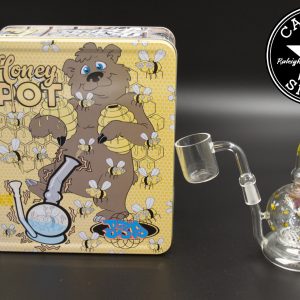 product glass pipe 00043793 03 | JBD Honey Pot Rig w Lunch Box Case