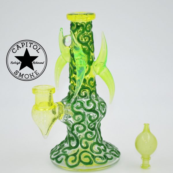 product glass pipe 00044479 01 | Redbone Glass Rig with Opal and matching Carb Cap