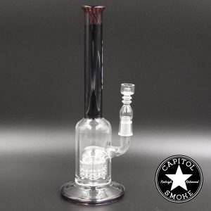 product glass pipe 00047906 03 | Roor Tech 10" Red/Black Tree Perc