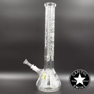 product glass pipe 00048095 01 | Roor 18" BK Etched Mayan