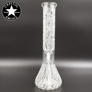 product glass pipe 00048163 02 | Roor 14" BK Etched Contour Map