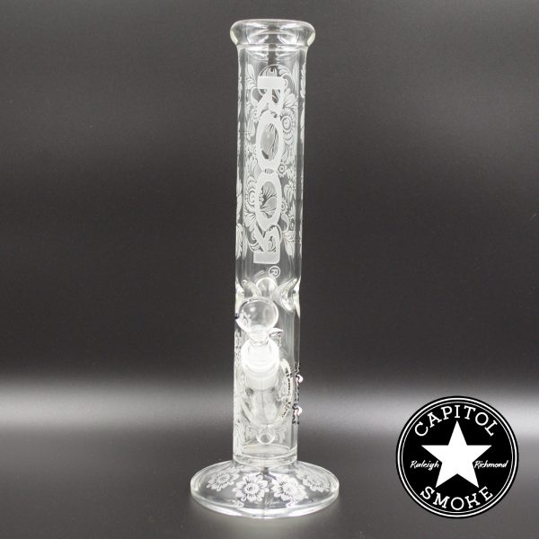 product glass pipe 00048217 00 | Roor 14" ST Etched Flowers