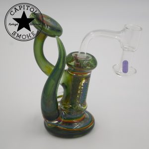 product glass pipe 00049979 02 | Natey Love Opal Green Rig