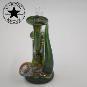 product glass pipe 00049979 03 | Natey Love Opal Green Rig