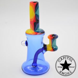 product glass pipe 00115216 03 | Line Worked Opal Rig