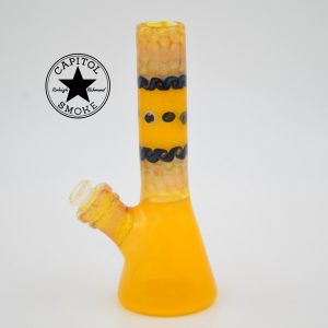 product glass pipe 00146494 01 | Phatt Matt Yellow Millie Beaker Rig