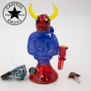 product glass pipe 00163668 04 | Sketchyglassworks Toy Machine Devil Rig