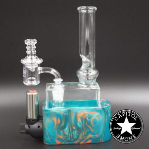 product glass pipe 811926025677 01 | Stache Small Water Pipe w/ Torch & Bag Dime Bag