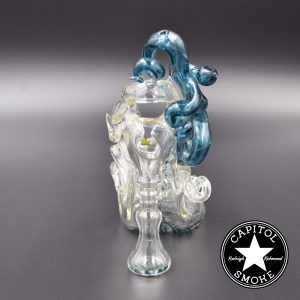 product glass pipe 00122481 02 | Dellene Peralta Blue/Clear Glass Slipper Sherlock