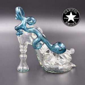 product glass pipe 00122481 03 | Dellene Peralta Blue/Clear Glass Slipper Sherlock