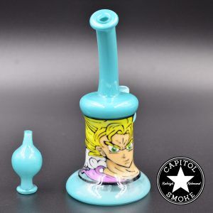product glass pipe 00122535 02 | Wind Star Glass Dragonball Rig w Carb Cap