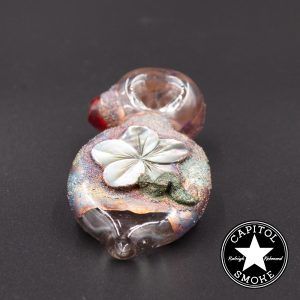 product glass pipe 00122795 02 | Cherry Glass Electroformed Flower