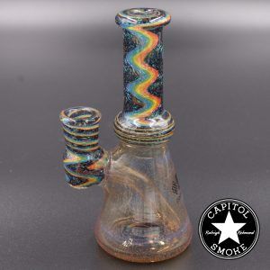 product glass pipe 00122849 01 | Shane Smith 6" Worked BK UV Blue