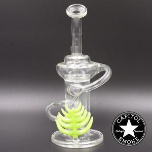 product glass pipe 00123648 02 | Cheese Glass Waterpipe w/ Inline Perc