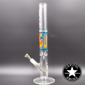 product glass pipe 00123709 01 | Elevated 19" Straight Tube Wig Wag
