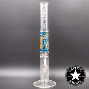 product glass pipe 00123709 02 | Elevated 19" Straight Tube Wig Wag