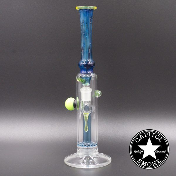product glass pipe 00129572 00 | Drop With Marble, Opal, and Skull Mili
