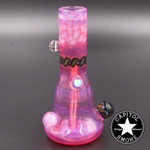 product glass pipe 00148566 pink 02 | Phatt Matt Pink Millie Rig