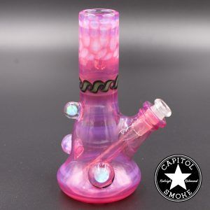 product glass pipe 00148566 pink 03 | Phatt Matt Pink Millie Rig