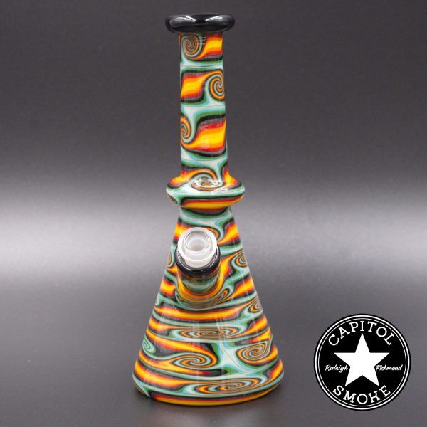 product glass pipe 00150606 00 | Glass by AJ Fully Worked Reversal Rig