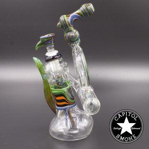 product glass pipe 00190695 01 | PJ401Glass bubbler attached Waterpipe