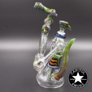 product glass pipe 00190695 03 | PJ401Glass bubbler attached Waterpipe