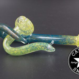 product glass pipe 00147699 01.jpg | Waterhouse Glass Yellow Frit Hook Sherlock