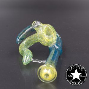 product glass pipe 00147699 02.jpg | Waterhouse Glass Yellow Frit Hook Sherlock