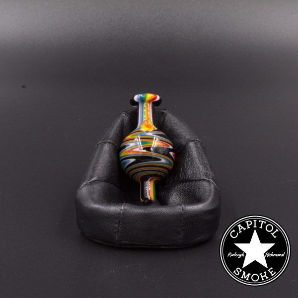 product accessory 00212748 00 | Ryan Callahan Glass Large Dark Rainbow Bubble Cap