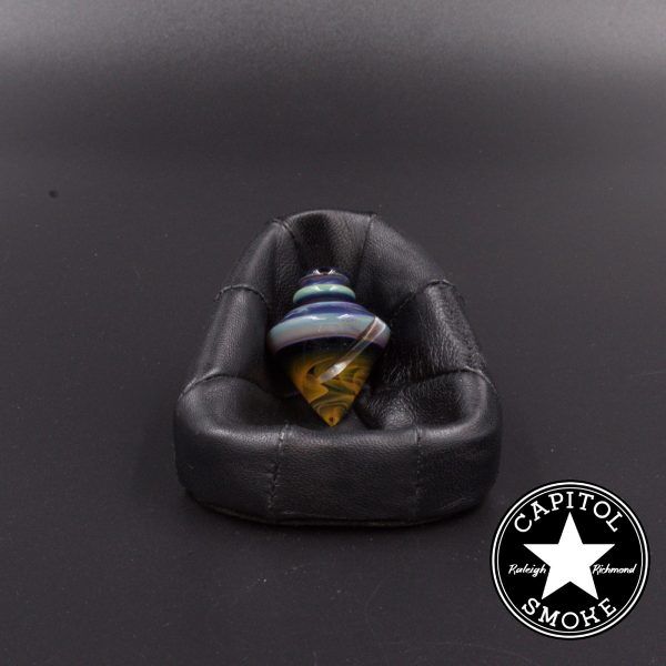 product accessory 00213226 00 | Str8 Glass Fumed Diamond Spinner Cap w/ Full Color Top