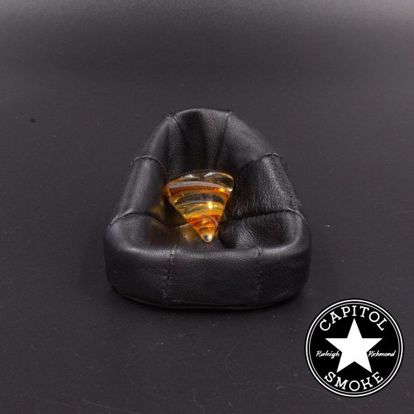 product accessory 00213653 00 | Str8 Glass Orange Swirl Diamond Spinner Cap