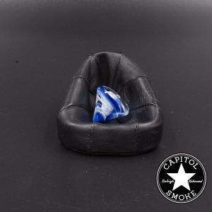 product accessory 00213714 01 | Str8 Glass White/Blue Swirl Diamond Spinner Cap