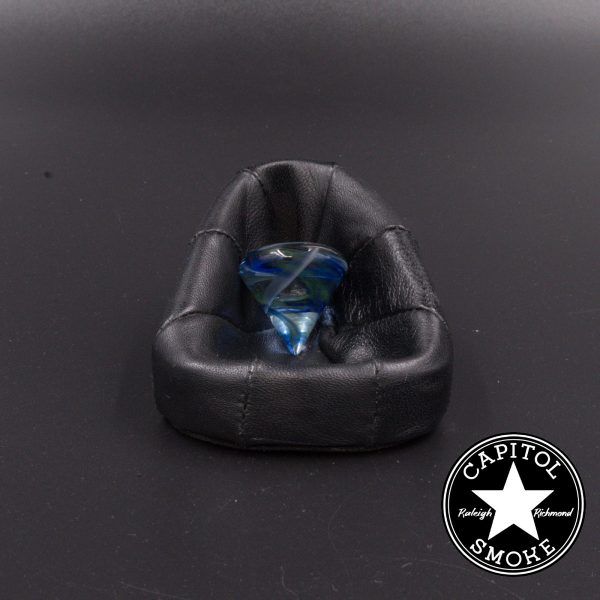 product accessory 00213738 00 | Str8 Glass Blue/Green Swirl Diamond Spinner Cap