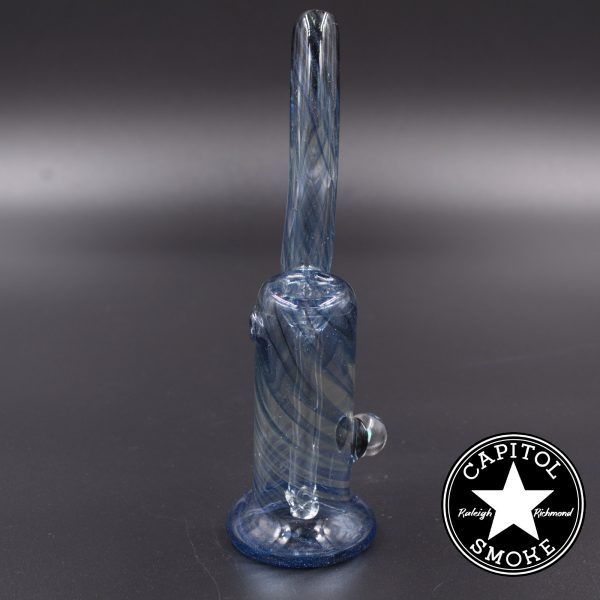 product glass pipe 00002356 00 | SMG Blue Swirl Bubbler