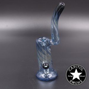 product glass pipe 00002356 01 | SMG Blue Swirl Bubbler