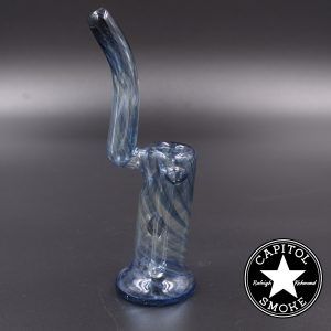 product glass pipe 00002356 03 | SMG Blue Swirl Bubbler