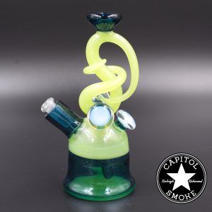 product glass pipe 00016070 01 | Cambria 10mm Blue Stardust/Double Dose Rig