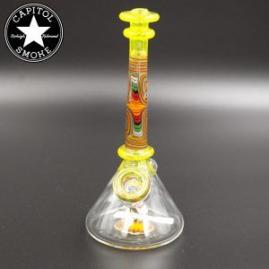 product glass pipe 00020992 00 | Matthew Beale Green 7" Worked Rig