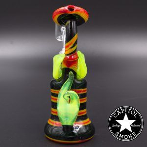 product glass pipe 00126915 02 | Midnight Glass 10mm Fully Worked Rig